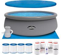 Dellonda 15ft Inflatable Swimming Pool with Accessories -