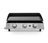 Sealey DG22 Dellonda 3 Burner Portable Gas Plancha 7.5Kw Bbq Griddle Stainless Steel - Dg22