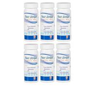 Dellonda 3In1 Chlorine, Ph & Alkalinity Test Strips Hot Tub, Spa, Pool Pack Of 6
