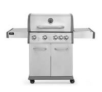 Dellonda 4+1 Burner Deluxe Gas Bbq With Piezo Ignition, Stainless Steel