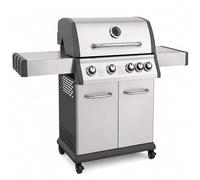 Dellonda 4+1 Burner Deluxe Gas BBQ with Piezo Ignition, Stainless Steel - DG17