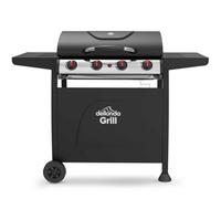 Sealey DG15 Dellonda 4 Burner Gas Bbq Grill Ignition Thermometer Black/Stainless Steel