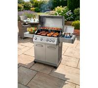 Sealey DG17 Dellonda 4+1 Burner Deluxe Gas Bbq Grill Stainless Steel Side Burner Ignition