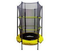 Dellonda 55" Mini Kids Trampoline with Safety Enclosure Net Indoor/Outdoor Children's Trampoline Jumping Training - DL65