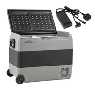 Dellonda 60L Portable Dual Zone Compressor Car Camping Fridge/freezer 12/24/230V