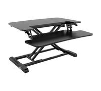 Dellonda 71cm Height Adjustable Standing Desk Converter 50cm Height 15kg DH14