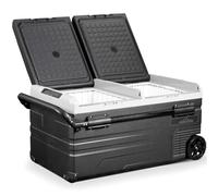 Dellonda 95L Portable Car Fridge, Freezer, 12/24V Dual Zone Compressor - DL128