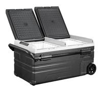 Dellonda 95L Portable Dual Zone Compressor Car Camping Fridge/freezer 12/24V