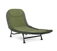 Dellonda Adjustable Bedchair Fleece Mattress & Pillow, 6 Adjustable Feet - Dl77