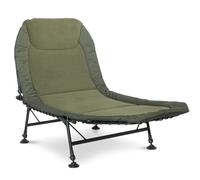 Dellonda Adjustable Bedchair With Fleece Mattress & Pillow