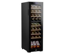 Dellonda Baridi 27 Bottle Dual Zone Drinks Wine Cooler, Fridge, Touch Screen, Led, Black