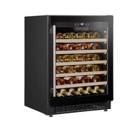 Dellonda Baridi 54 Bottle Wine Cellar Fridge With Digital Touch Screen Controls, Black