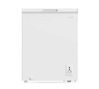 Dellonda Baridi Freestanding Chest Freezer, 142L, Outbuilding Safe, White