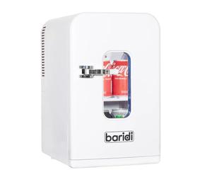 Dellonda Baridi Mini Cosmetics Fridge/Cooler/Warmer for Makeup, Skincare, Cars, Bedrooms & Camping 15L, White - DH94
