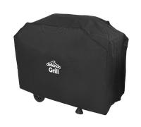 Dellonda Black PVC Cover for BBQs, Waterproof 1150 x 920mm DG18