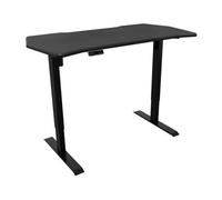 Dellonda Carbon Electric Adjustable Standing Desk, Quiet, Fast, 1400 X 700mm