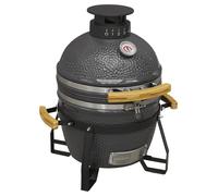 Dellonda Deluxe 16" 40cm Ceramic Kamado Style BBQ Grill Oven Smoker DG158