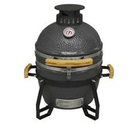 Dellonda Deluxe 16"(40cm) Ceramic Kamado Style BBQ Grill/Oven/Smoker - DG158