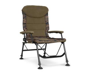 Dellonda Deluxe Portable Fishing Chair Reclining Adjust. Padded Armrests - Dl73