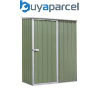 Dellonda DG113 Galvanized Steel Storage Shed with Pent Style Roof 150 x 80 x 190