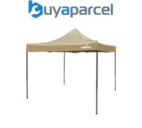 Dellonda DG130 Premium 3 x 3m Pop-Up Gazebo, PVC Coated, Water Resistant Fabric,