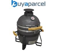 Dellonda DG158 Deluxe 16"(40cm) Ceramic Kamado Style BBQ