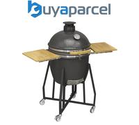 Dellonda Deluxe 22"(56cm) Ceramic Kamado Style BBQ Grill/Oven/Smoker - DG159