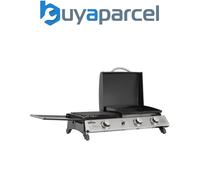Dellonda DG276 3 Burner Stainless Steel Portable Gas Plancha/Grill 8.5kW