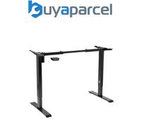 Dellonda DH17 Single Motor Ultra-Quiet Adjustable-Height Desk Frame 70kg Capacit [EEK: N/A]