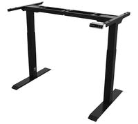 Dellonda Dual Motor Height-Adjustable Silent Electric Sit & Stand Desk Frame with Digital Controls