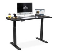Dellonda Electric Standing Desk, Adjustable, Carbon,1400 X 700mm Dual Motor 100Kg