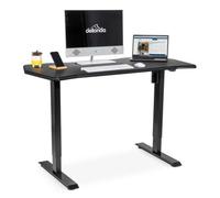Dellonda Electric Standing Desk, Adjustable, Carbon, Office Quiet & Fast 1400 X 700mm