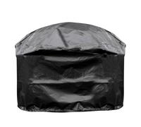 Dellonda Fire Pit, Outdoor Patio Heater PVC Cover, Water Resistant, Heavy Duty with Drawstrings for DG42 - D880 x H460mm - DG118