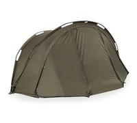 Dellonda Fishing Bivvy Carp Tent, 2-Man Waterproof & UV Protection Quick Assembly Pre-Threaded Poles