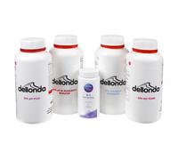 Dellonda Hot Tub/Spa Starter Kit - Chlorine Ph Increaser Dry Acid Foam Down & Test Strips