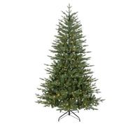 Dellonda Pre-Lit 5ft Christmas Tree with 190 Warm White LED Lights & 770 PE/PVC Tips - DH80