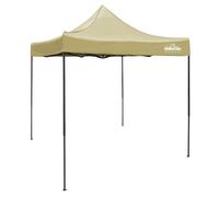 Dellonda Premium 2x2m Pop Up Gazebo Heavy Duty PVC Water Resistant Beige DG126