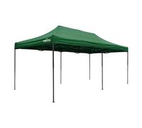 Dellonda Premium 3x6m Pop Up Gazebo Heavy Duty PVC Water Resistant Green DG140