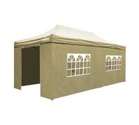 Dellonda Premium 3X6M Pop-Up Gazebo & Side Walls With Carry Bag, Stakes & Weight Bags