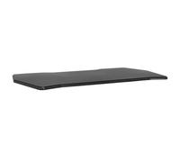 Dellonda Rectangular Desktop 1400 X 700mm - Carbon Fibre Effect