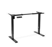 Dellonda Single Motor Height-Adjustable Silent Electric Sit & Stand Desk Frame with Digital Controls