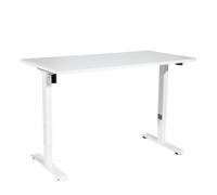Sealey Dellonda Single Motor Ultra-Quiet Adjustable-Height Electric Sit/stand Desk - White Desktop