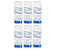 Dellonda Universal 3-in-1 Chlorine, PH & Alkalinity Test Strips, Pack of 6 - DL108