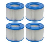 Dellonda Universal Inflatable Hot Tub/spa Filter Cartridge 105 X 80mm Pack Of 4
