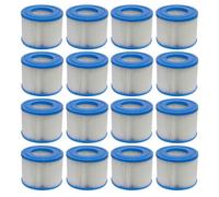 Dellonda Universal Inflatable Hot Tub/spa Filter Cartridge 105X80mm Pack Of 16
