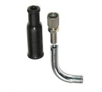 Dellorto Sha Carburettor Cable Guide: Elbow + Screw + Rubber + Scooter Nut 50cc