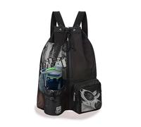 dellyy Beach Backpack, Mesh Swimming Backpack, Gym Bag, Swimming Bag, Waterproof Sports Backpack with Large Capacity, Unisex Backpack, Suitable for Bathing, Swimming, Fitness, Travel