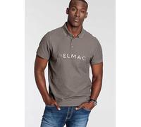 DELMAO Short Sleeve Polo Shirt Grey