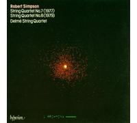 Delmé Quartet - Robert Simpson: String Quartet No. 7 / String Quartet No. 8