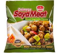Delmege Soya Meat | Authentic Sri Lankan taste | (Mix Vegetable flavour, Pack of 60)